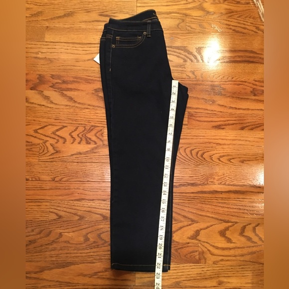 Michael Kors Dark Blue Cropped Jeans - Picture 8 of 11